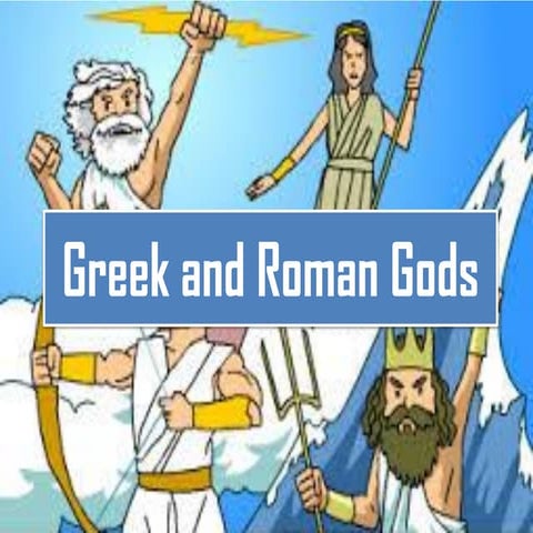 Greek and roman gods