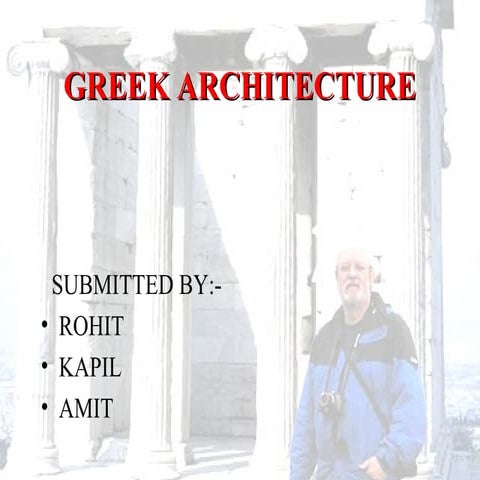 Greek architecture 
