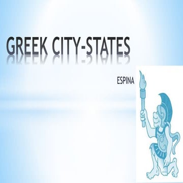 Ang Lungsod-estado ng GResya