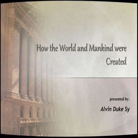 Greek Creation-p1ghd914641edgdp31rausup4.ppt