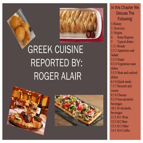 Greek cuisine