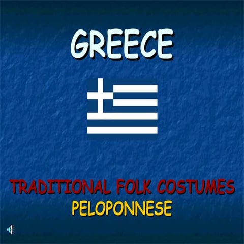 Presentation of folk costumes - Greece