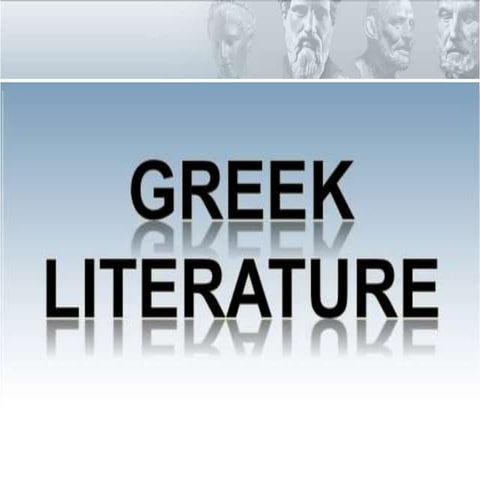 Greek literature