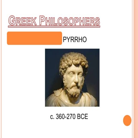 Greek philosophers
