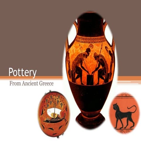 Greek pottery