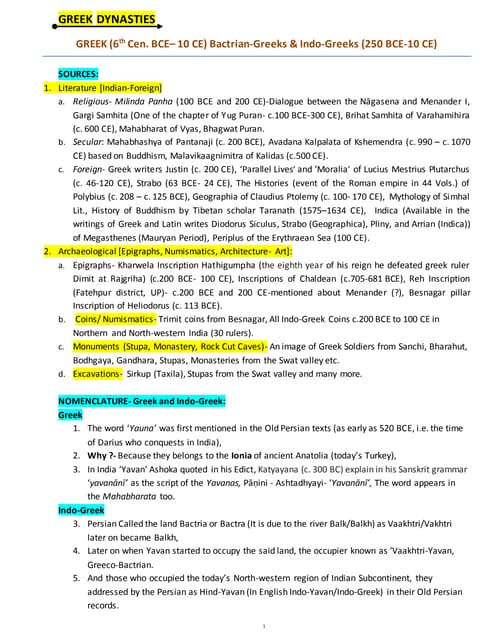 History of Indo-Greeks