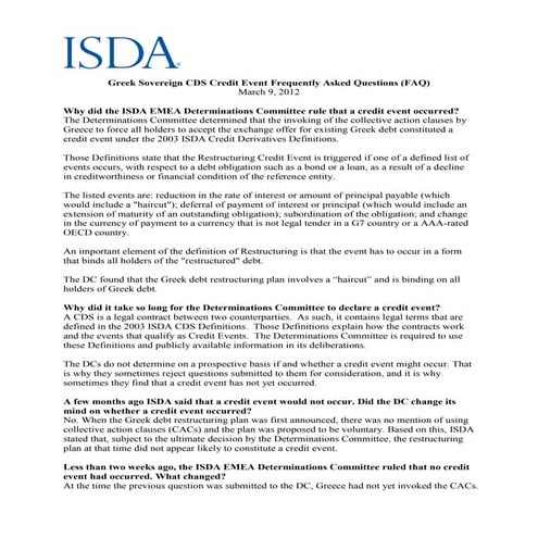 New rules set to shake up CDS market | PDF