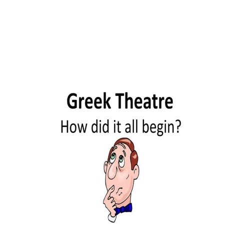 Greek Theatre | PPT