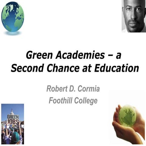 Green Academies – a Second Chance at Education