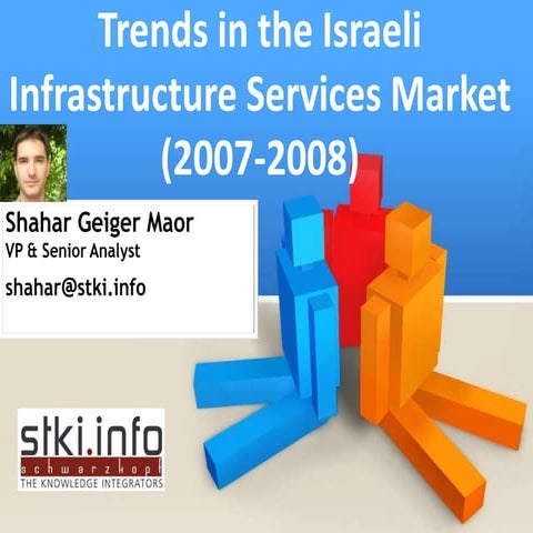 Trends in the Israeli Infrastructure Services/STKI Summit  -Update June 2008