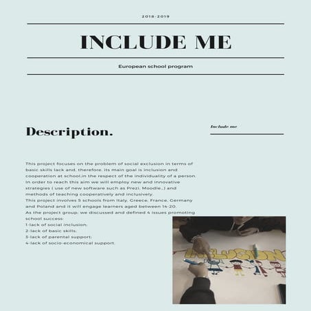 Green simple-article-school-newsletter