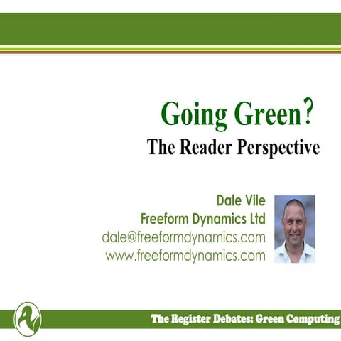 Green - The Reader Perspective
