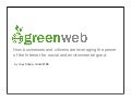 The Green Web