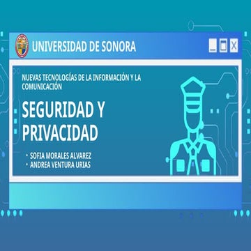 Seguridad y Privacidad en el ámbito digital