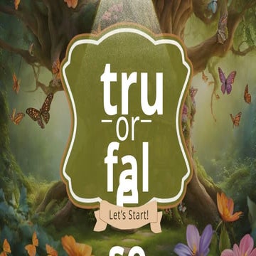Green and Brown Illustrated Animated True or False Game Presentation.pptx