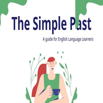 Grammar simple past tense presentations.