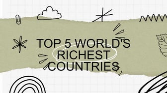 top 5 world's richest countries