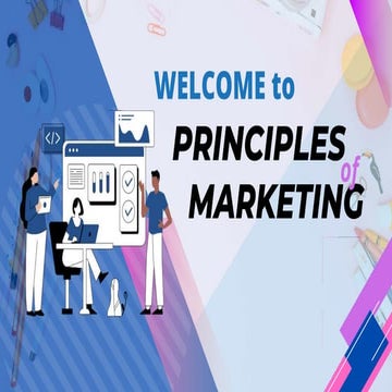 Principles of Marketing - Powerpoint Template | PPTX