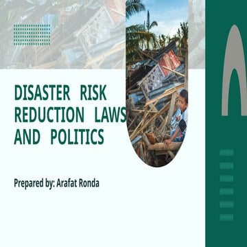 Philippine Disaster Risk Reduction and Management RA 10121 | PPTX