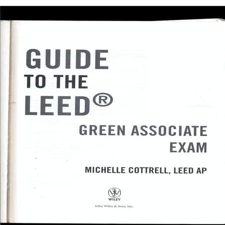 Green associate exam