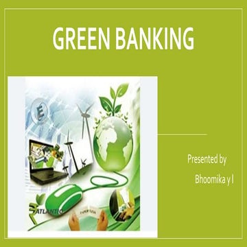 Green banking