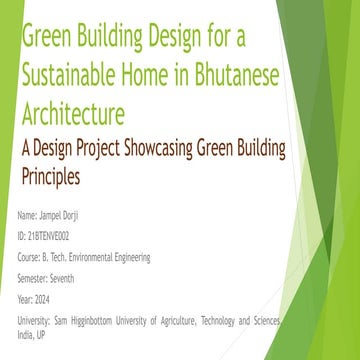 Green Building Design-Bhutanese Architecture.pdf