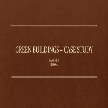 Green Buildings