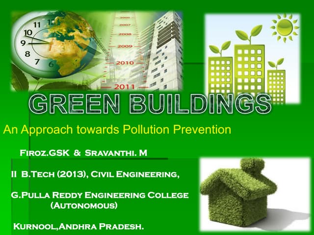 Green buildings