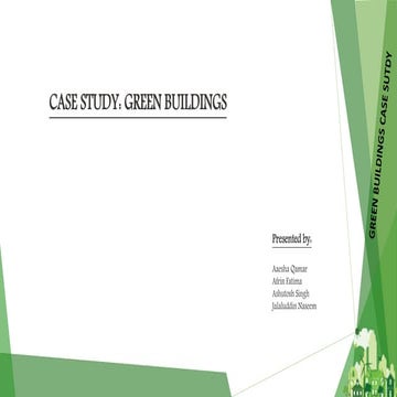 Green buildings case study