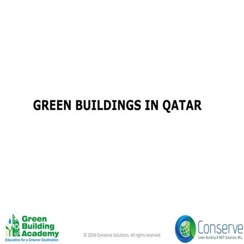 Green buildings in qatar
