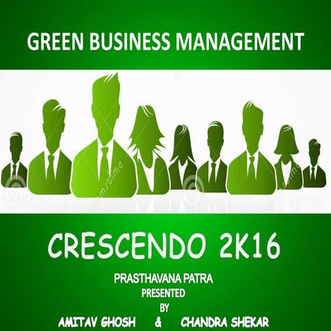 Green Business Management Over View