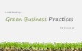 Green Business Practices