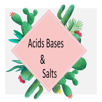 Acid base and salt class 10 science|| what are indicators