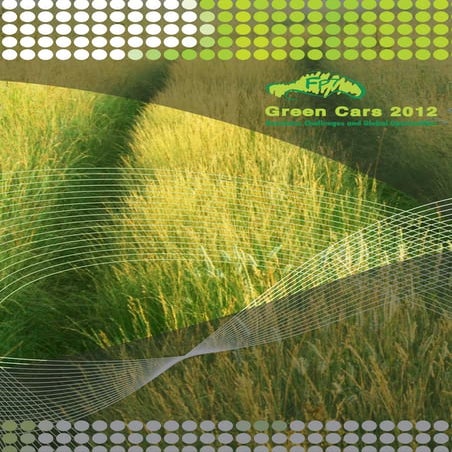 Greencars 2012: Bussiness, Challenges and Global Oportunities