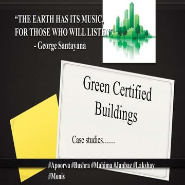Green certified buildings