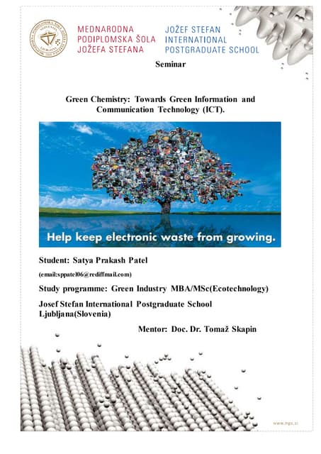 Master thesis in waste management