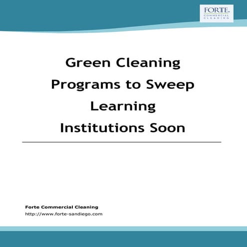 School Cleanliness: Tips for Creating a Cleaning Plan That Suits Your ...