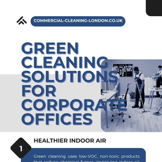 Green Cleaning Solutions for Corporate Offices | PDF