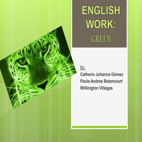 Green color | PPT
