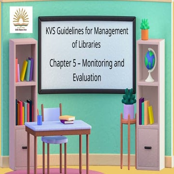 KVS Guidelines for Management of Libraries | PPTX