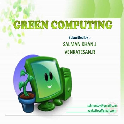 Green computing 1