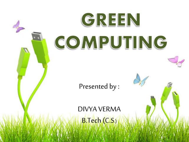Green computing