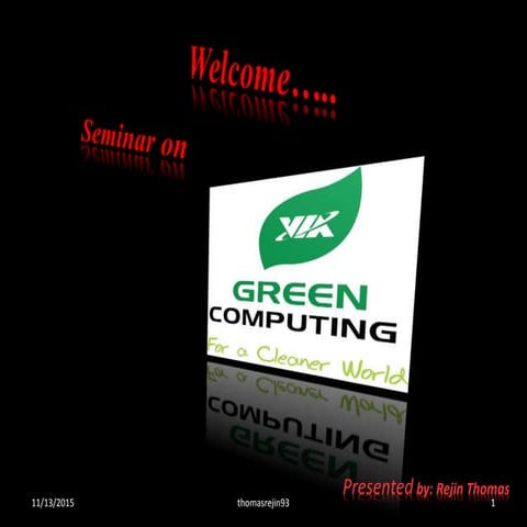 Green computing