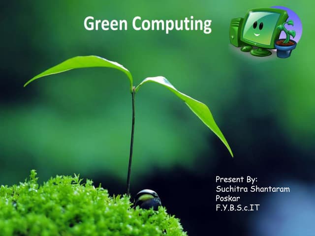 Green computing