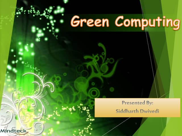 Green computing 28thdec15_siddharth