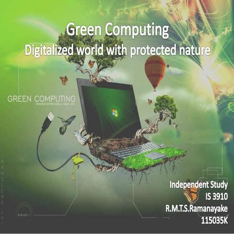 Green computing 