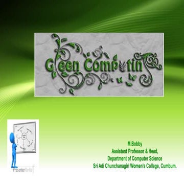 Green computing introduction