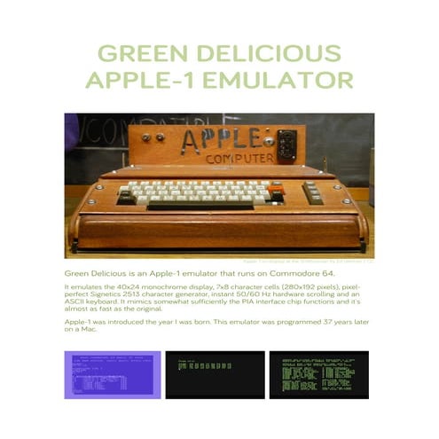 Green delicious user guide
