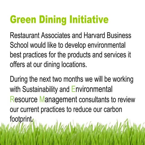 Green Dining