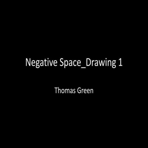 Green drawing1 negativespace